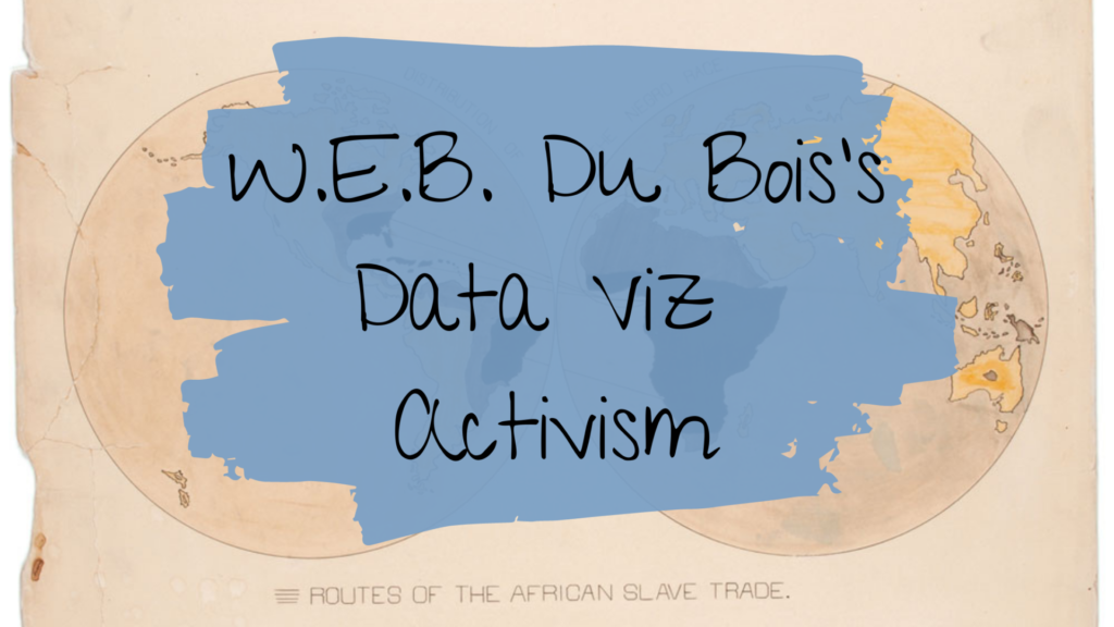 Blog banner with title W.E.B. Du Bois's Data Viz Activism