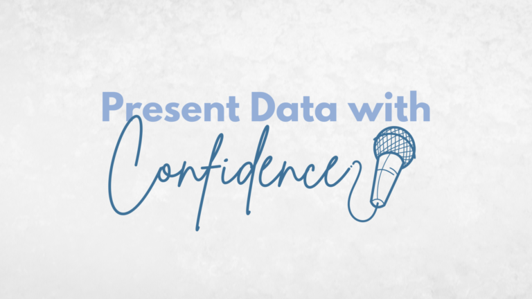 Present Data with Confidence logo